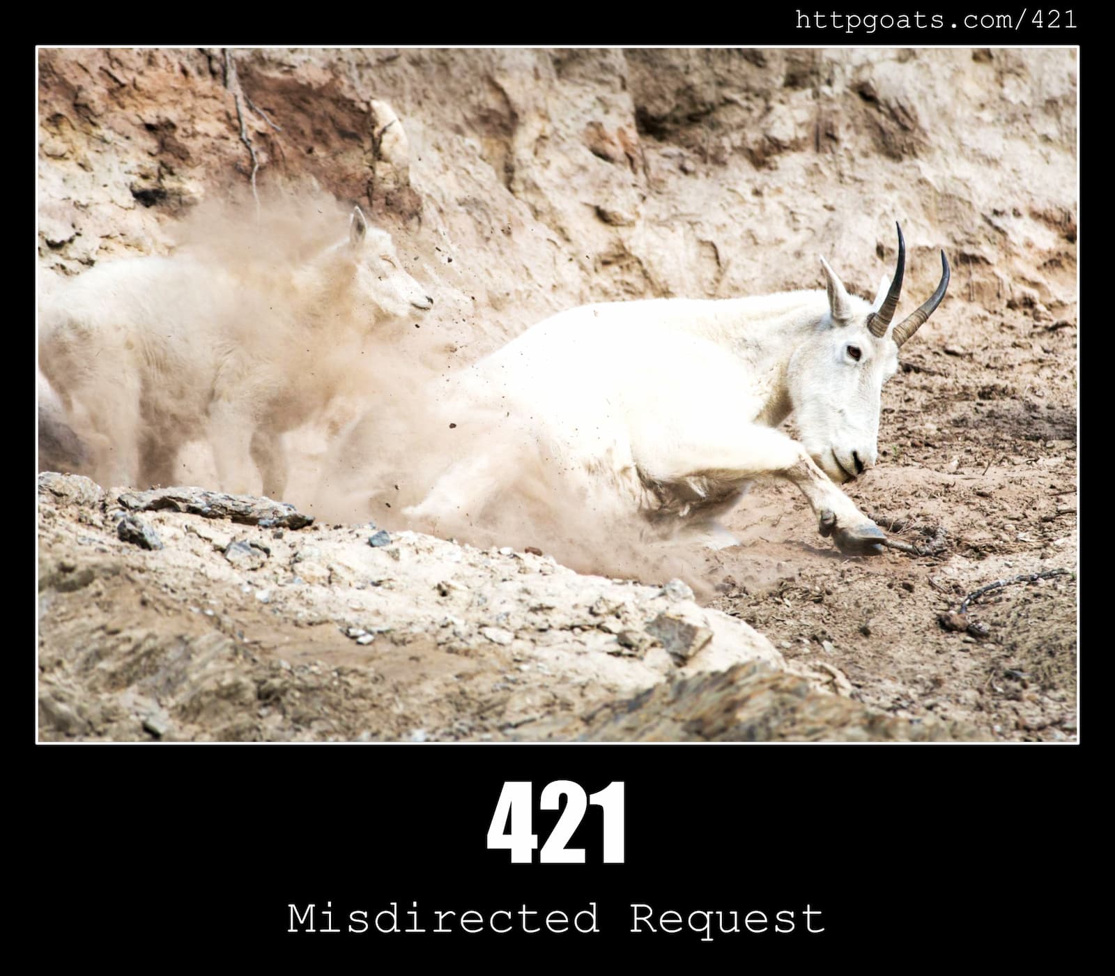 HTTP Status Code 421 Misdirected Request & Goats