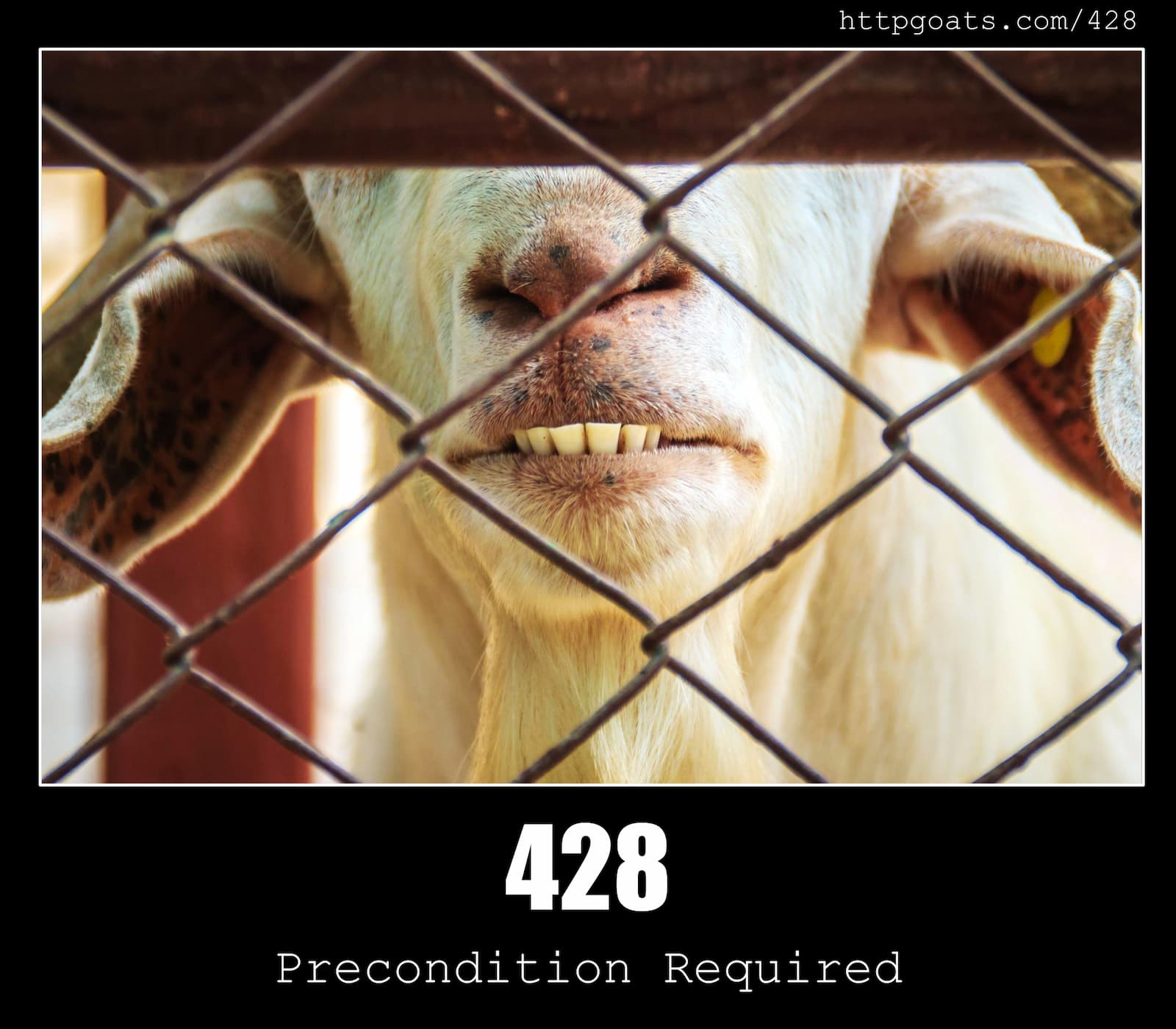 HTTP Status Code 428 Precondition Required & Goats