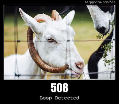 508 Loop Detected & Goats